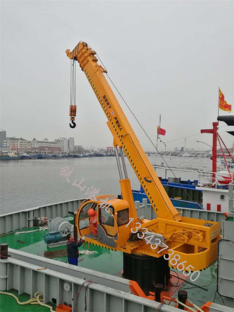 山東臨沂甲板起重機廠家起重機耐沖擊，制動性能好